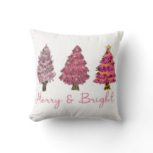 Merry & Bright Modern Rosa Julgran Boho