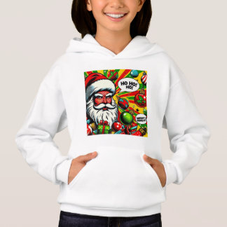Merry & Bright Pop Art - Fet jul T-Shirt