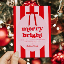 Merry & Bright Red Rosa Rand