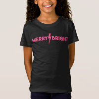 Merry ⚡ Bright Rosa Lightning Bult-jul