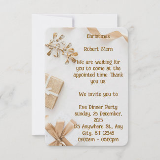 Merry & Bright, Together Tonight Inbjudningar