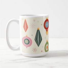 Merry & Bright Vintage Ornament Mugg