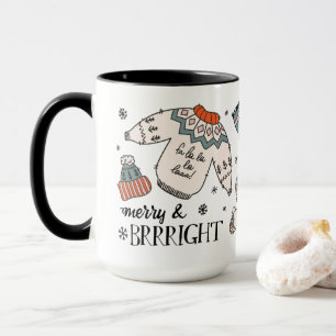 Merry & Brrright Winter Cloching jul Mugg
