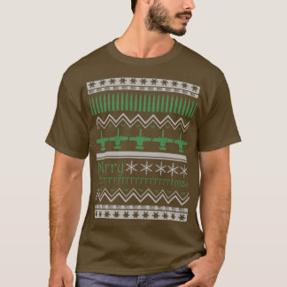 Merry Brrrrrrrtmas A10 Warthog Ugly Christmas Swea T Shirt