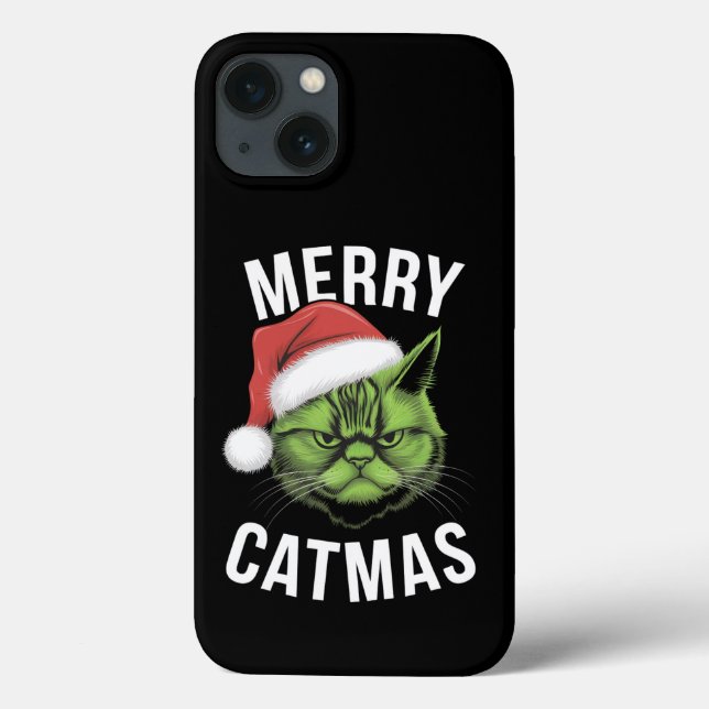 Merry Catmas Funny Cat Lovers jul (Baksida)