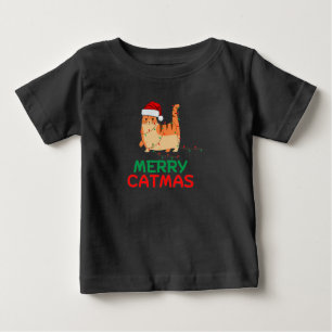 Merry Catmas jul samt T-Shirt