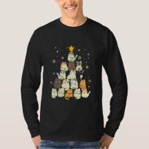 Merry Catmas Julgran Cat