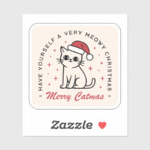 Merry Catmas julkattestetisk