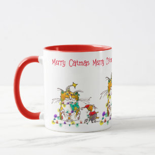 MERRY CATMAS MUGG!! MUGG