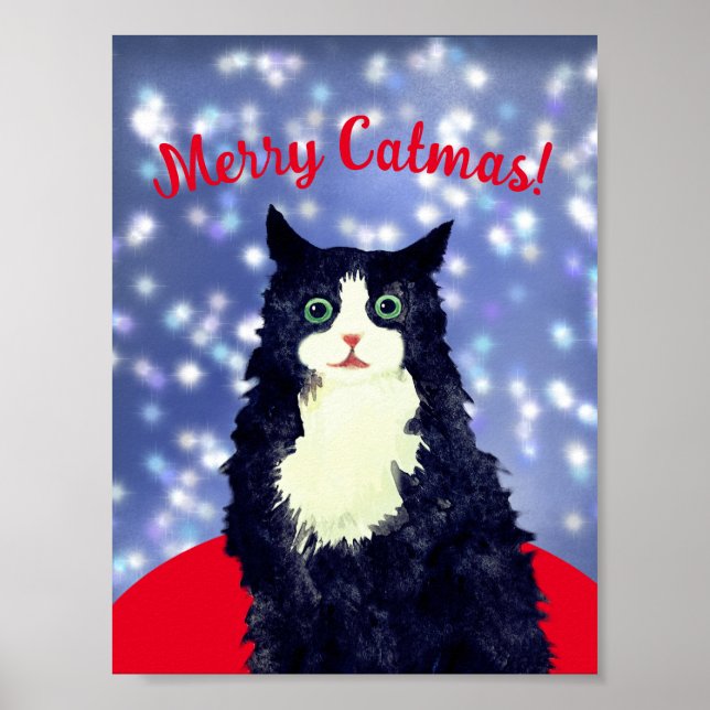 Merry Catmas Poster (Framsidan)