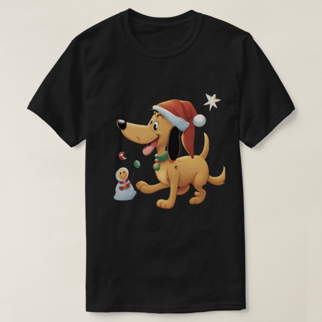 Merry cheristmas glad helg lustig pluto t shirt (Design framsida)