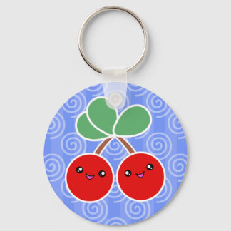Merry Cherries Kawaii Keychain Nyckelring