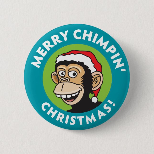 Merry Chimpin jul Knapp (Framsida)