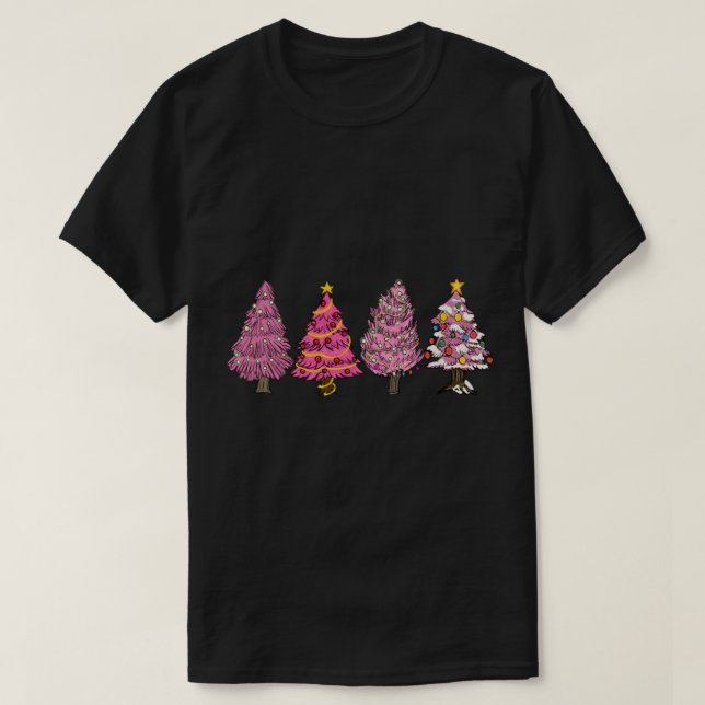 Merry Chistmas med Snögubbe T Shirt (Design framsida)