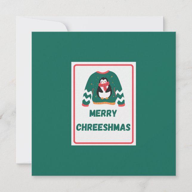 Merry Chreeshmas Penguin Sweater (Framsida)