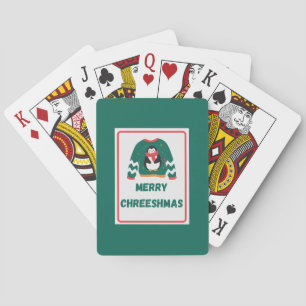 Merry Chreeshmas Penguin Sweater Casinokort