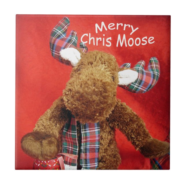 Merry Chris Moose Kakelplatta (Framsidan)