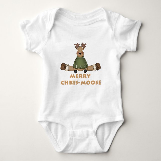 Merry Chris-Moose T-shirts och Gifts (Framsida)