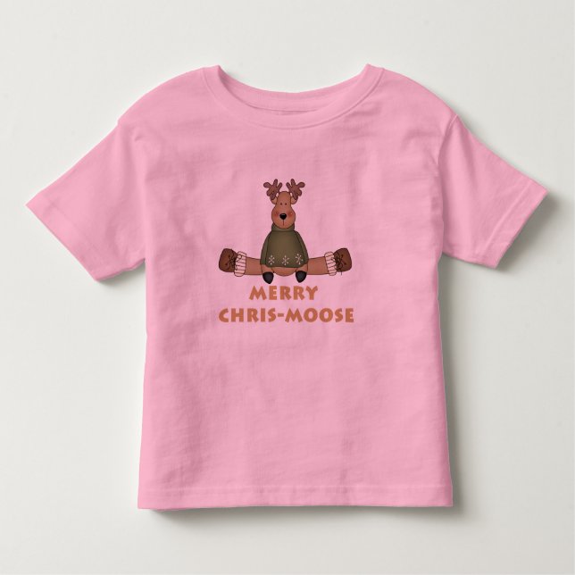 Merry Chris-Moose T-shirts och Gifts (Framsida)