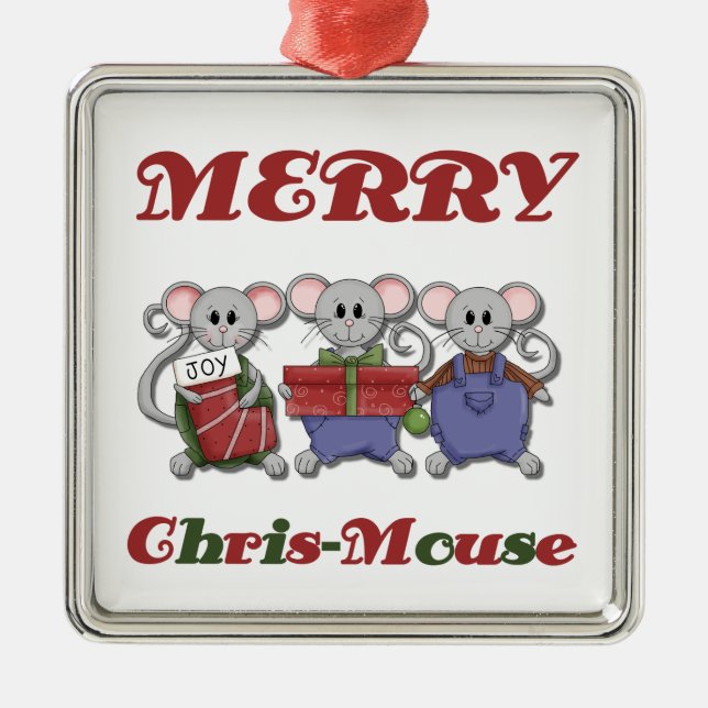 Merry Chris-Mouse Keepsak Ornament (Framsidan)