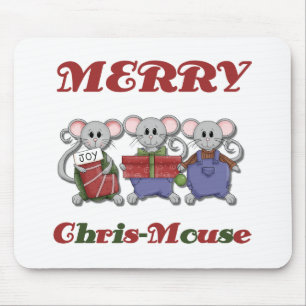 Merry Chris-Mouse Tshirts och Gifts Musmatta