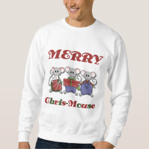 Merry Chris-Mouse Tshirts och Gifts Sweatshirt