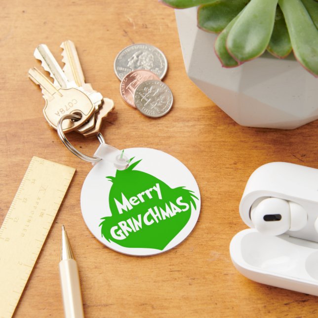 merry chrismas in u nyckelring (Skrivbord)