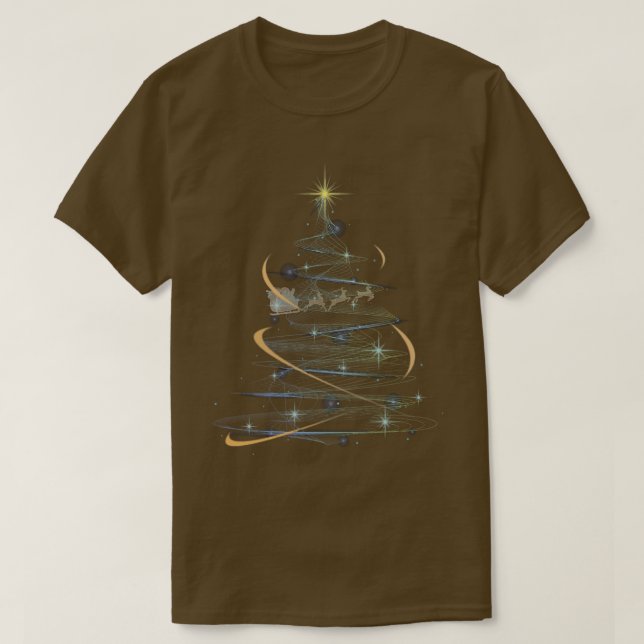 Merry Chrismas, Julgran T Shirt (Design framsida)