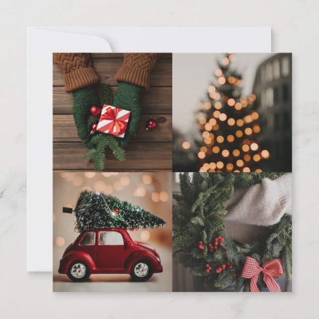 merry chrismas julkort (Framsida)