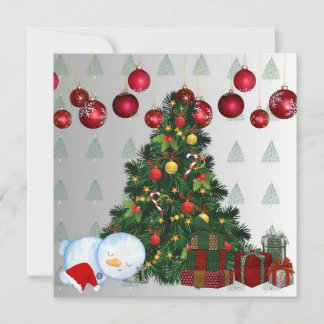 merry chrismas julkort