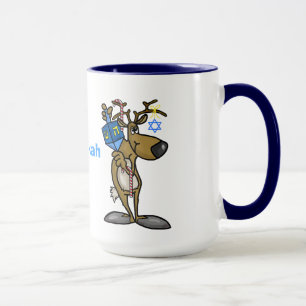 Merry Chrismukah Jewish Reindeer Mugg