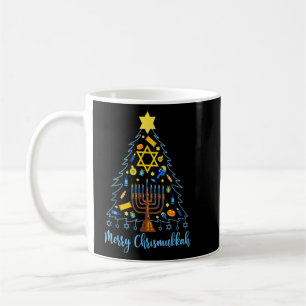 Merry Chrismukah Julgran judish Lycklig Hanu Kaffemugg