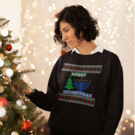 Merry Chrismukkah ful sweater T Shirt