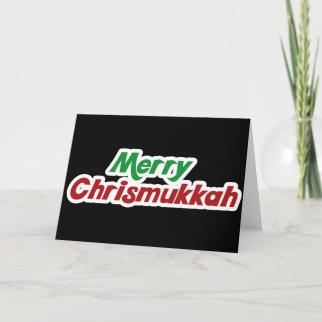 Merry Chrismukkah Helgkort (Framsida)