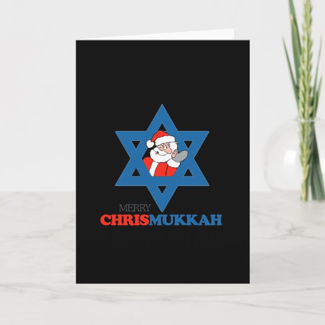 Merry Chrismukkah - Helgkort (Framsida)