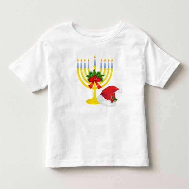 Merry Chrismukkah T Shirt (Framsida)