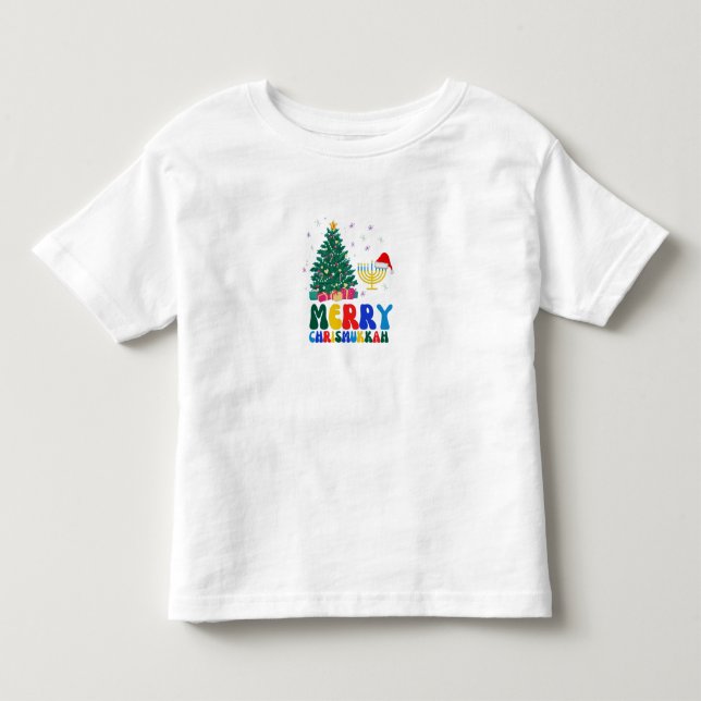 Merry Chrismukkah T Shirt (Framsida)