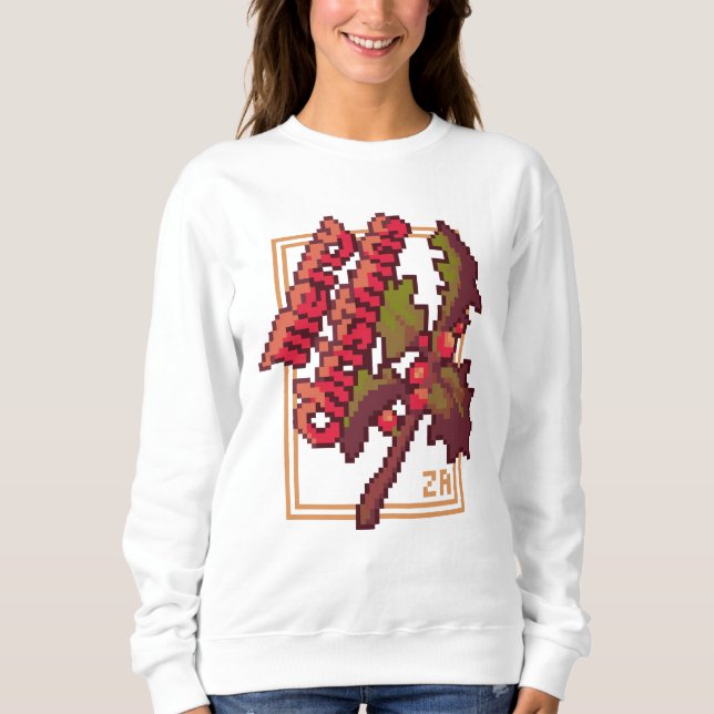 Merry Chrisrmas Holidays Pixel Art T-Shirt (Framsida)