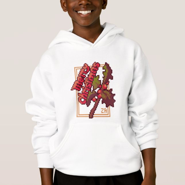 Merry Chrisrmas Holidays Pixel Art T-Shirt (Framsida)