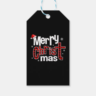 Merry CHRIST mas Kor Christian Jesus jul Presentetikett