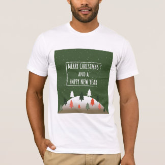 MERRY CHRISTMA Retro Design T Shirt