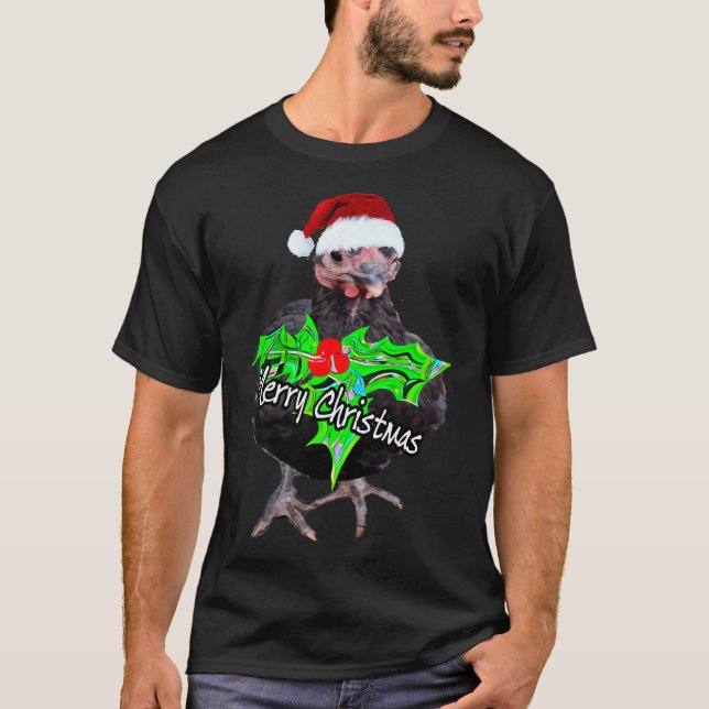Merry Christma T Shirt (Framsida)