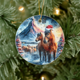 Merry Christmas - 11 Julgransprydnad Keramik