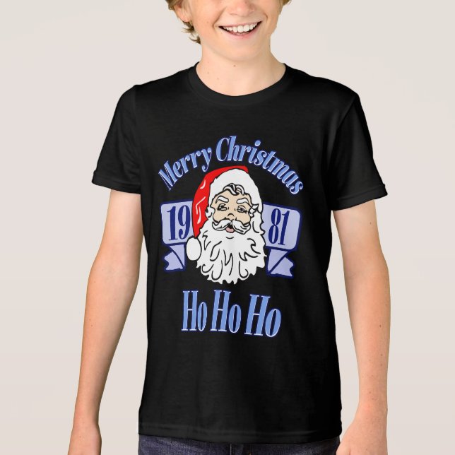 Merry Christmas 1981 T Shirt (Framsida)