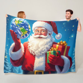 „Merry Christmas“1 Fleecefilt