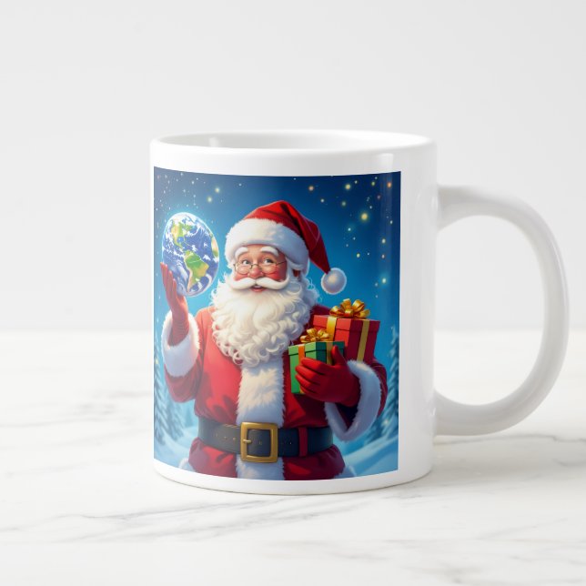 „Merry Christmas“1 Jumbo Mugg (Höger)