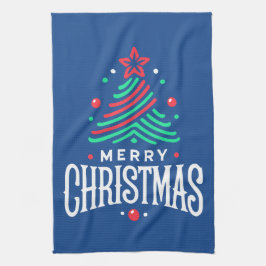 Merry Christmas 1 Kökshandduk