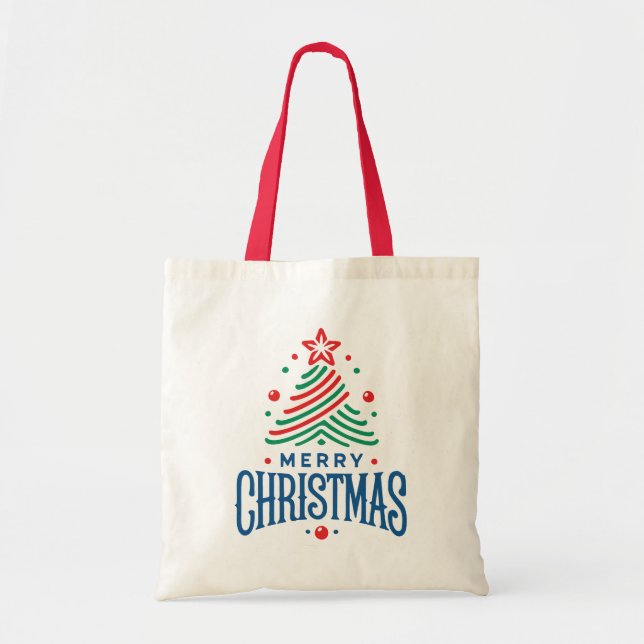 Merry Christmas 1 Tygkasse (Framsidan)