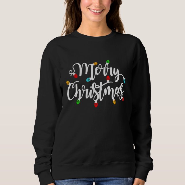 Merry Christmas 2022 Family Matching Pajamas     T Shirt (Framsida)