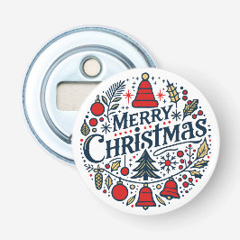 Merry Christmas 3 Flasköppnare